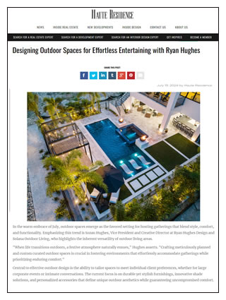 Click here for Designing Outdoor Spaces for Effortless Entertaining July 19, 2024 (pdf)
